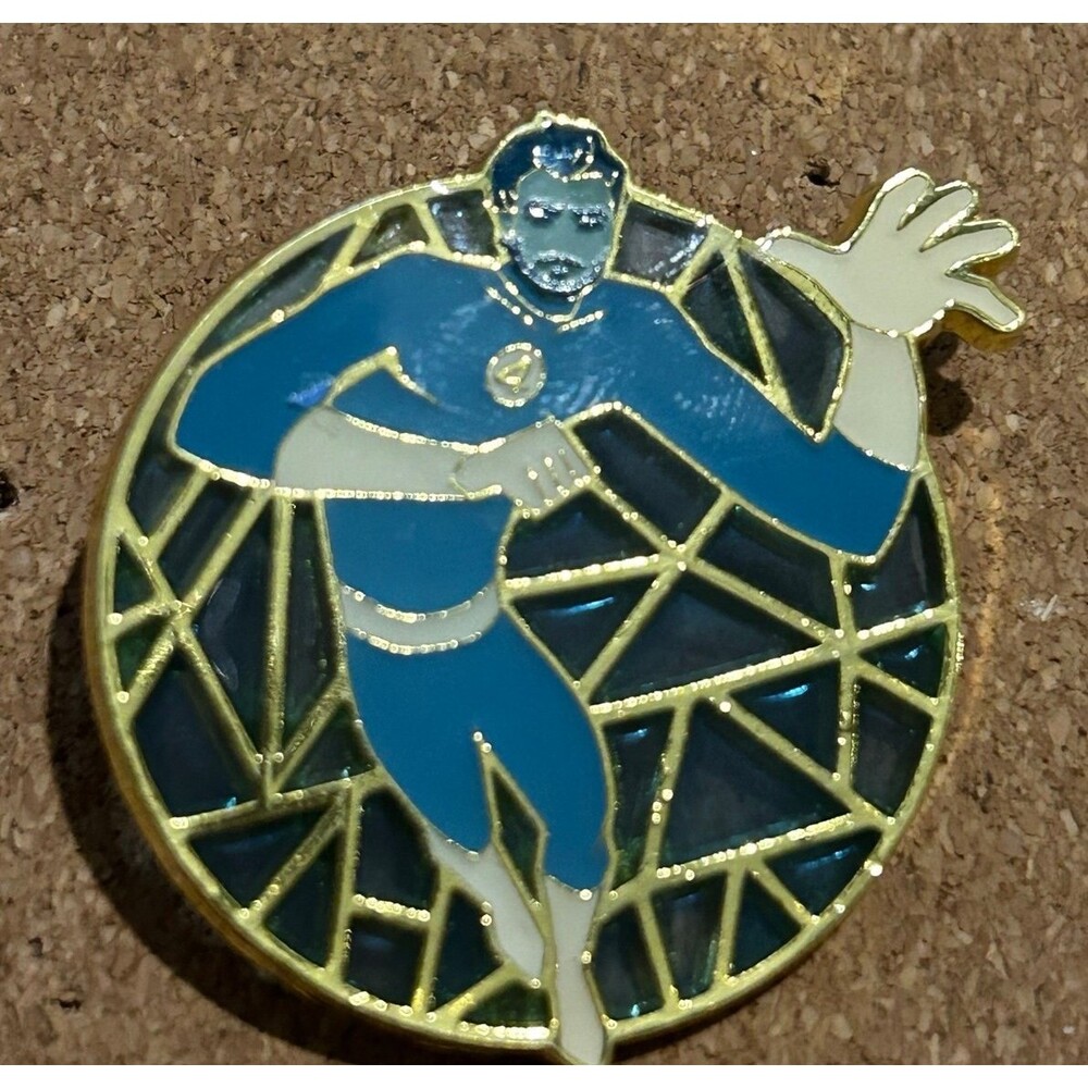 loungefly official fantastic 4 first steps enamel pin mr mister fantastic